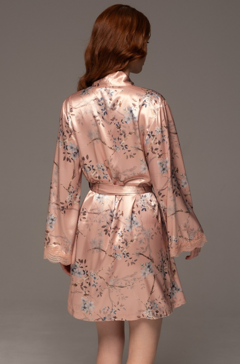 Миа-Аморе Mia-Amore 4643 Халат короткий Фиора Fiora