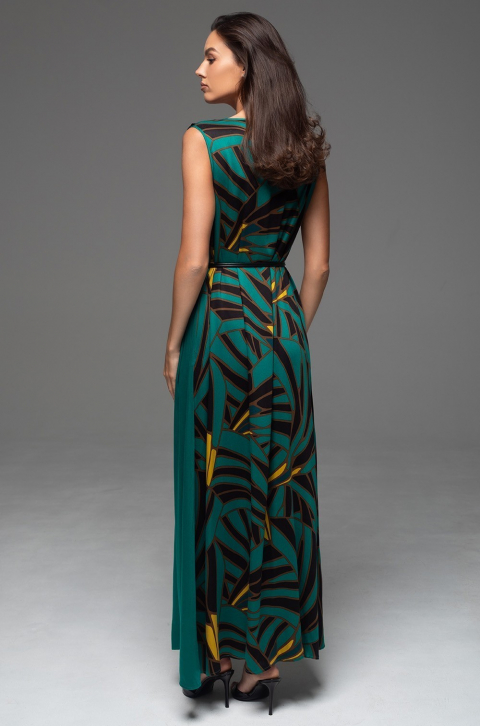 Mia-Amore 5538 Сарафан длинный Малахит Malachite